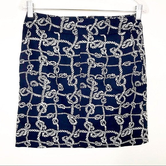 Talbots Nautical Rope Knot Skirt - Picture 5 of 12